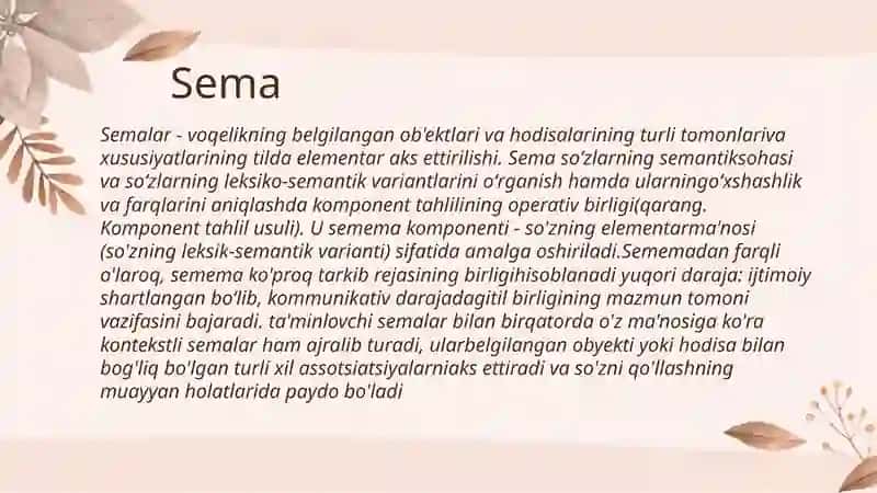 Sema va turlari 4
