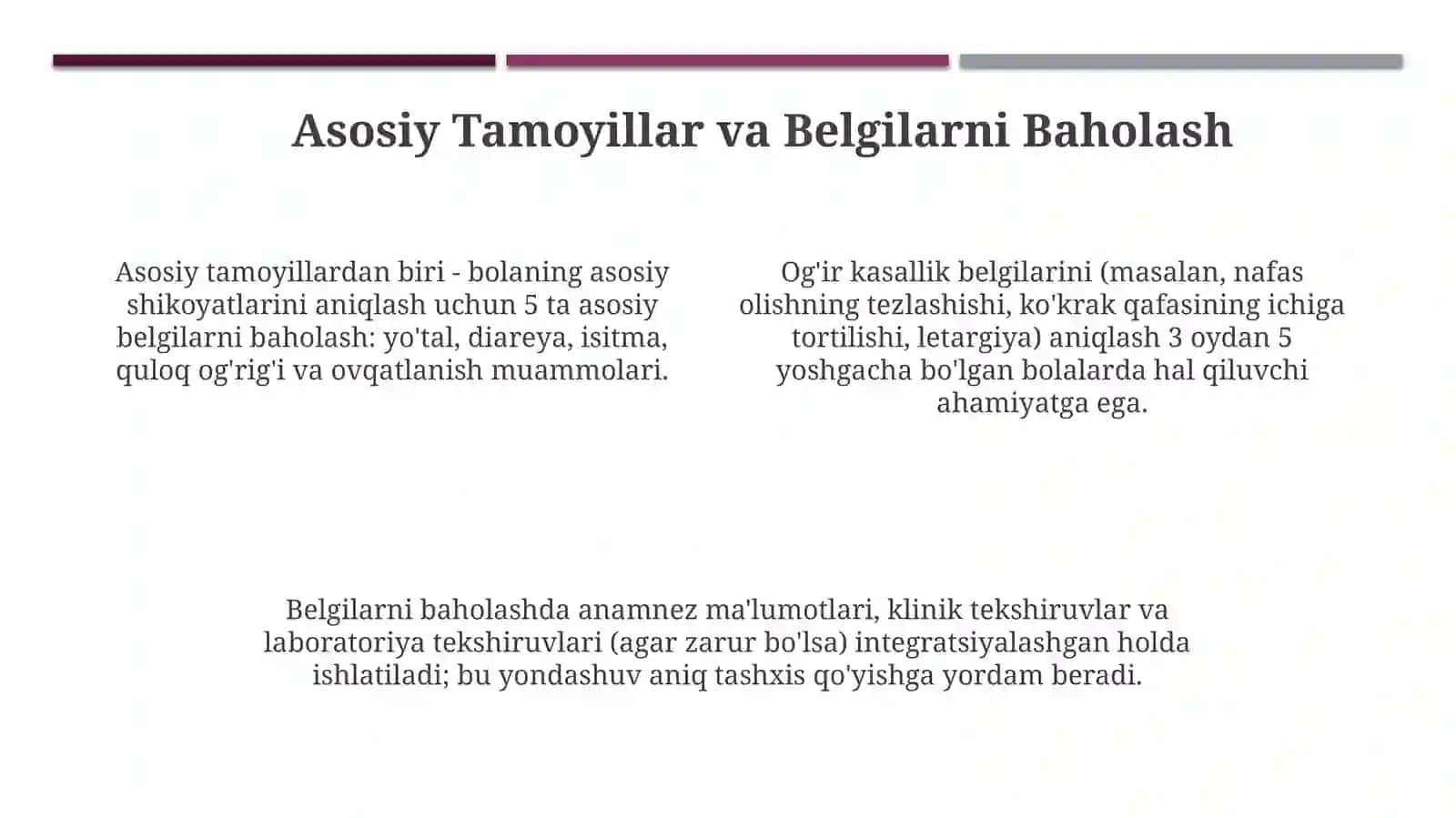 Bolalar kasalliklarini integrallashgan usulda olib borish 4