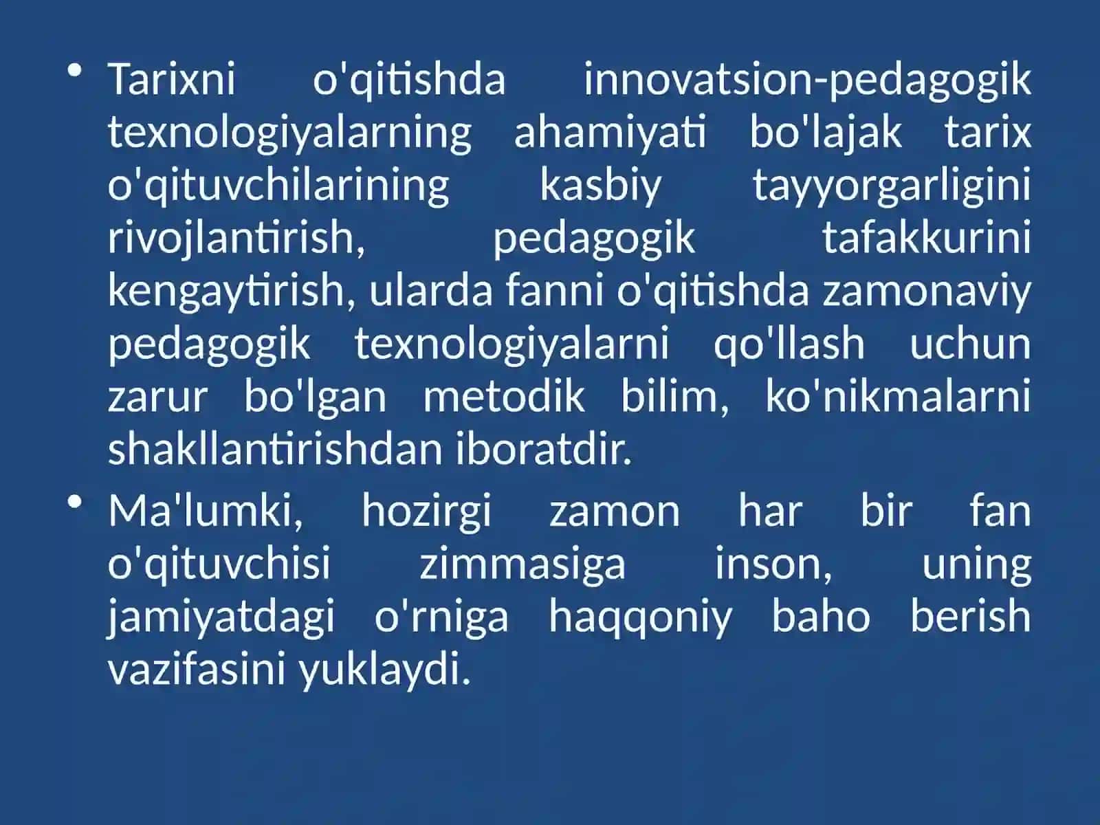 Tarixning amaliy usullari 4