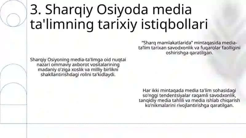 Sharq Mamlakatlarida Mediata'Lim 4