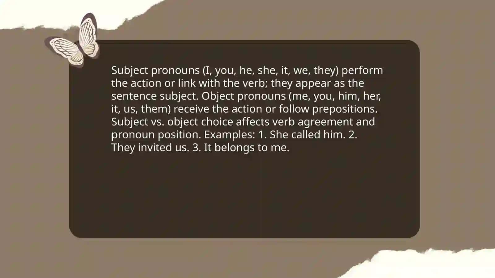The pronoun 4