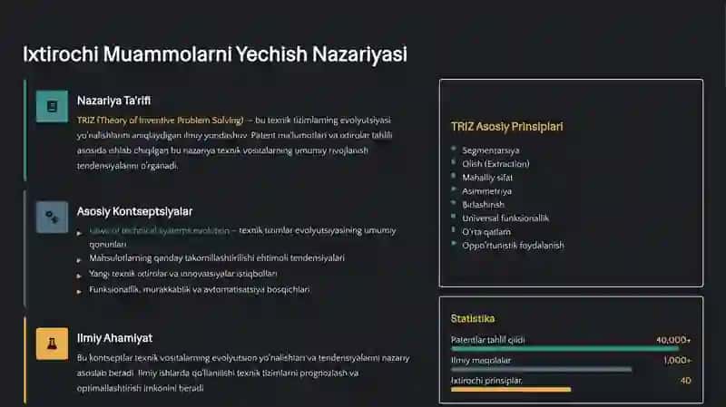 TRIZ Nazariyasi 4