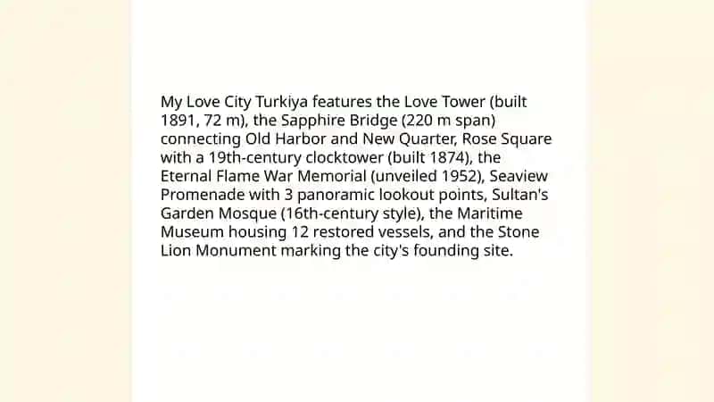 My Love City Turkiya 4