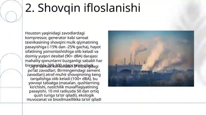 Sanoat karxonalarining atrof-muhitiga tasiri 4