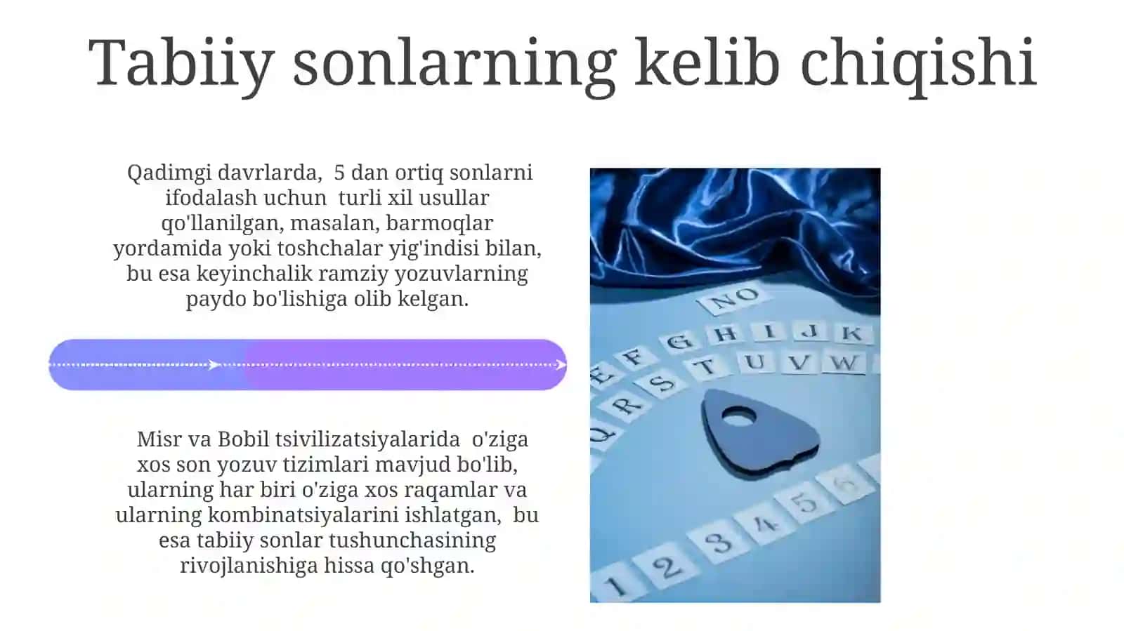 Tabiiy Sonlar Tushunchasi 4