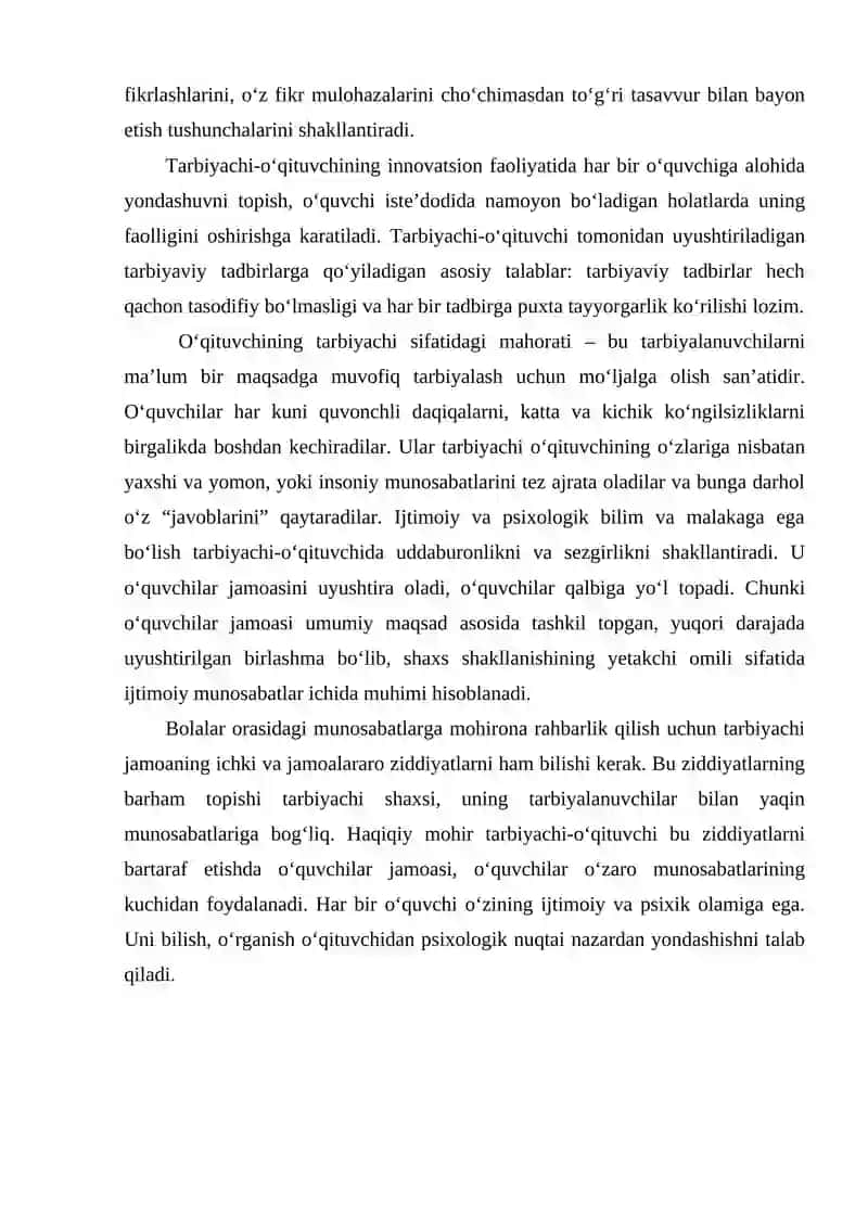Pedagogika innovatsion tarbiya texnologiyalari 4