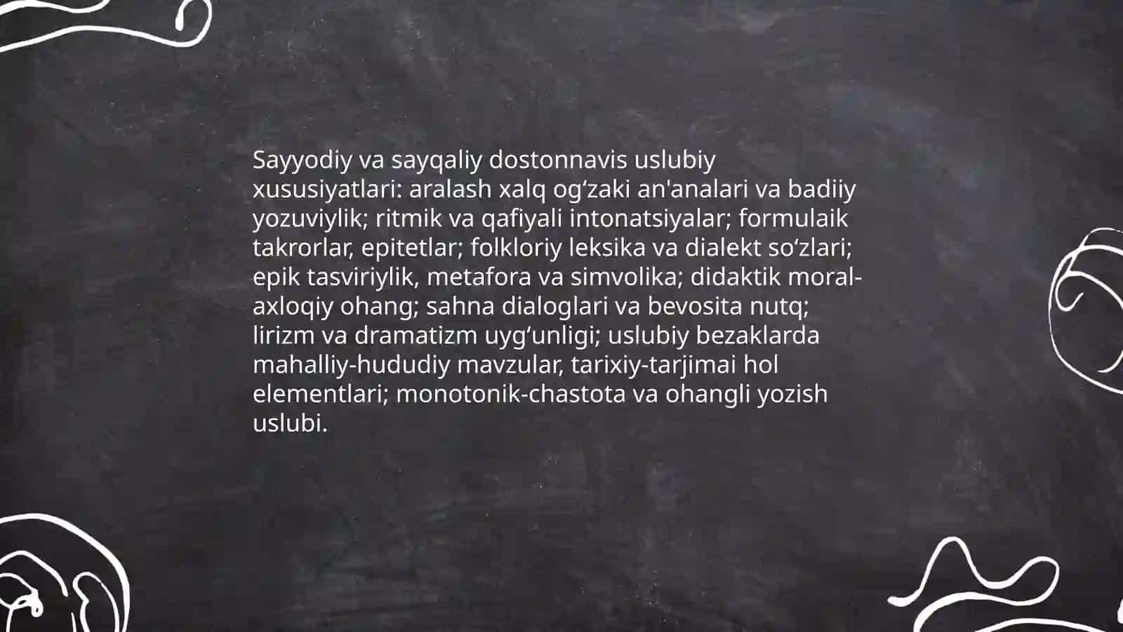 Sayyodiy va sayqaliy dostonnavis 4