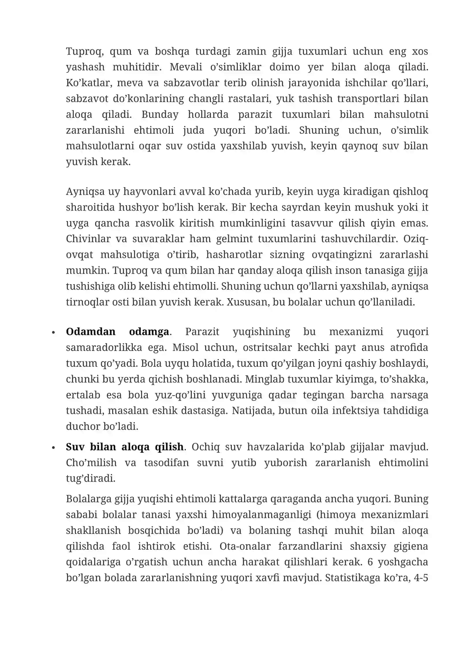 Parazit kasallik. gijja 4