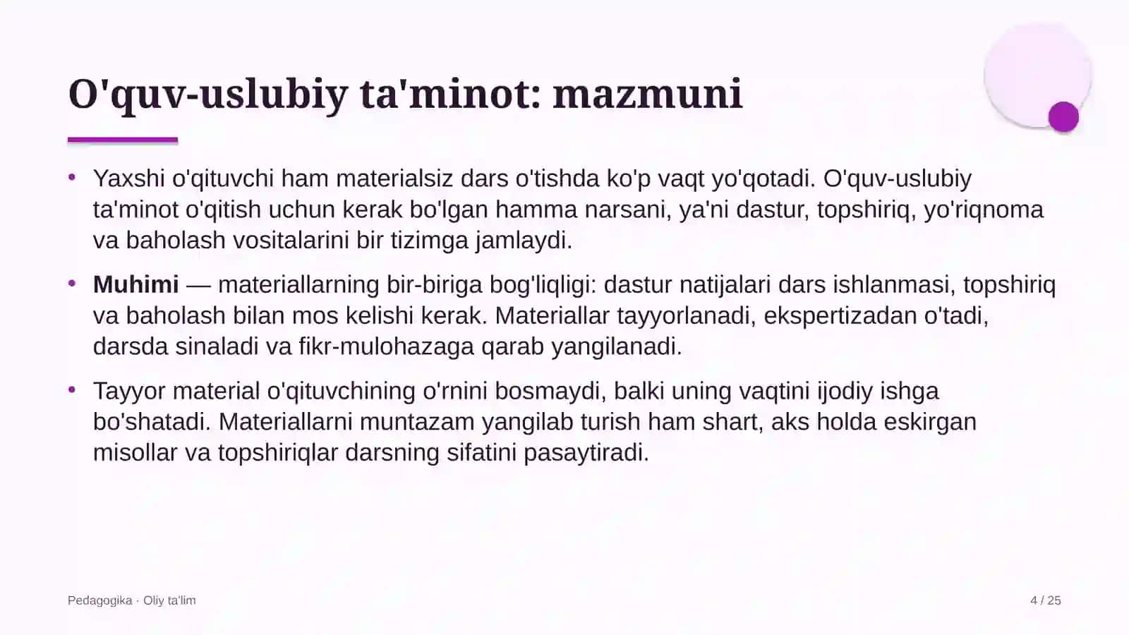muhandislik qidiruv ishlarida o'quv uslubiy ta'minot 4523 4