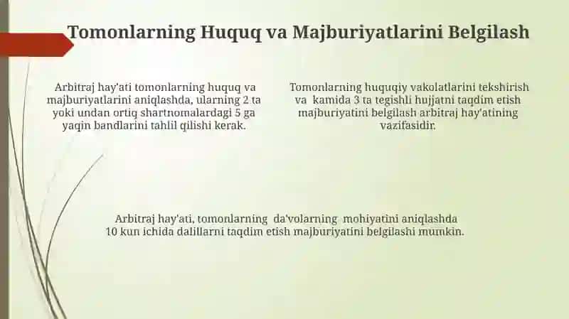 Hakamlar hayʼati vazifalari 4