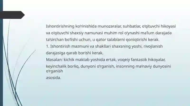Ishontirish kommuniakativ tasir etish usullari sifadida 4