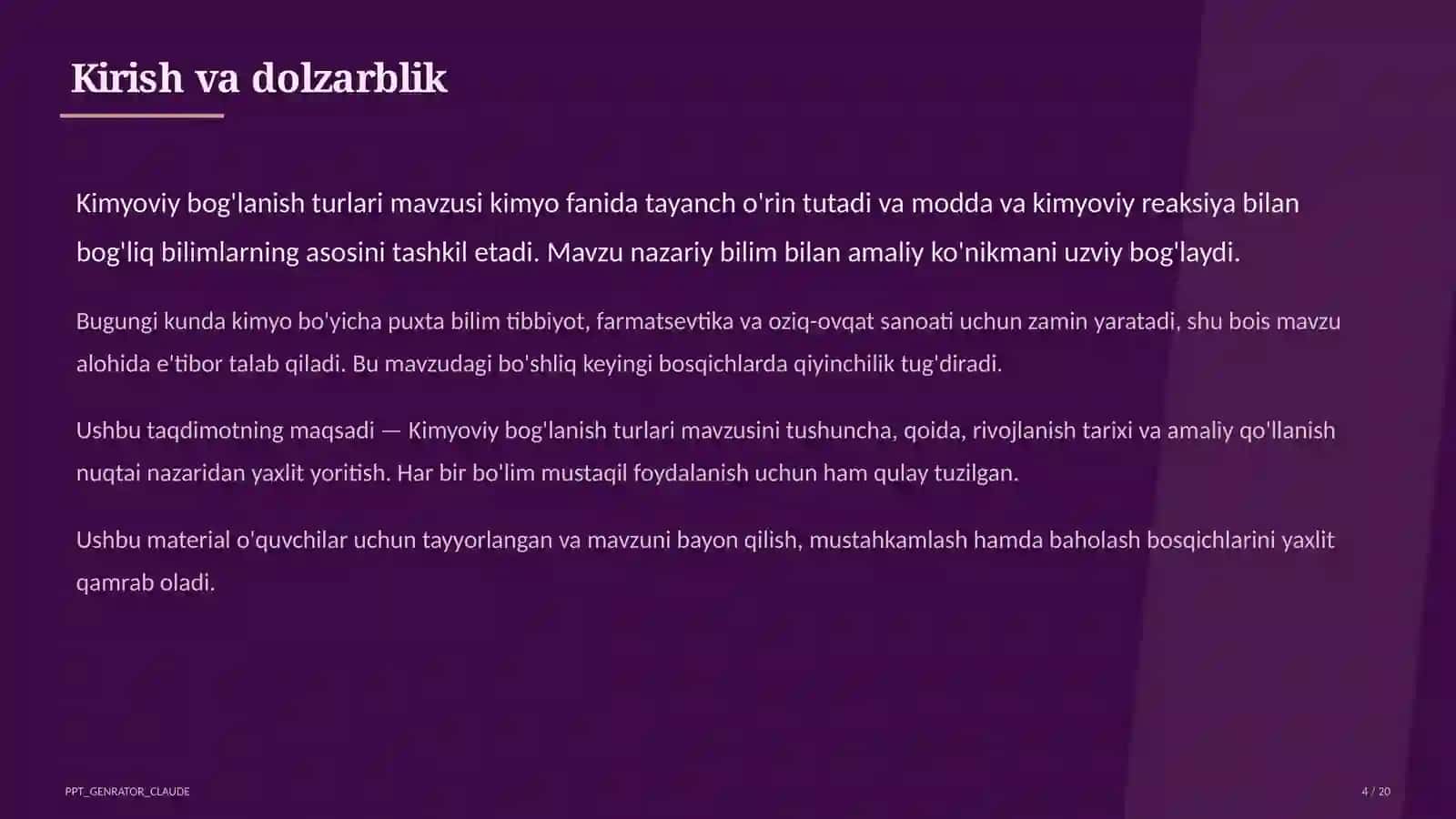 Kimyoviy bog'lanish turlari (8-sinf) 4