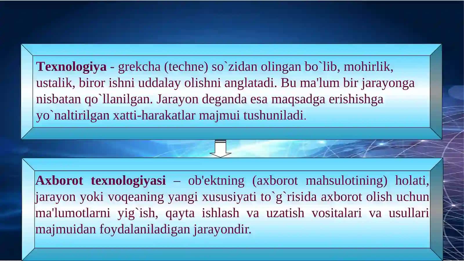 AXBOROT TEXNOLOGIYA-LARINING INFRATUZILMALARI 4