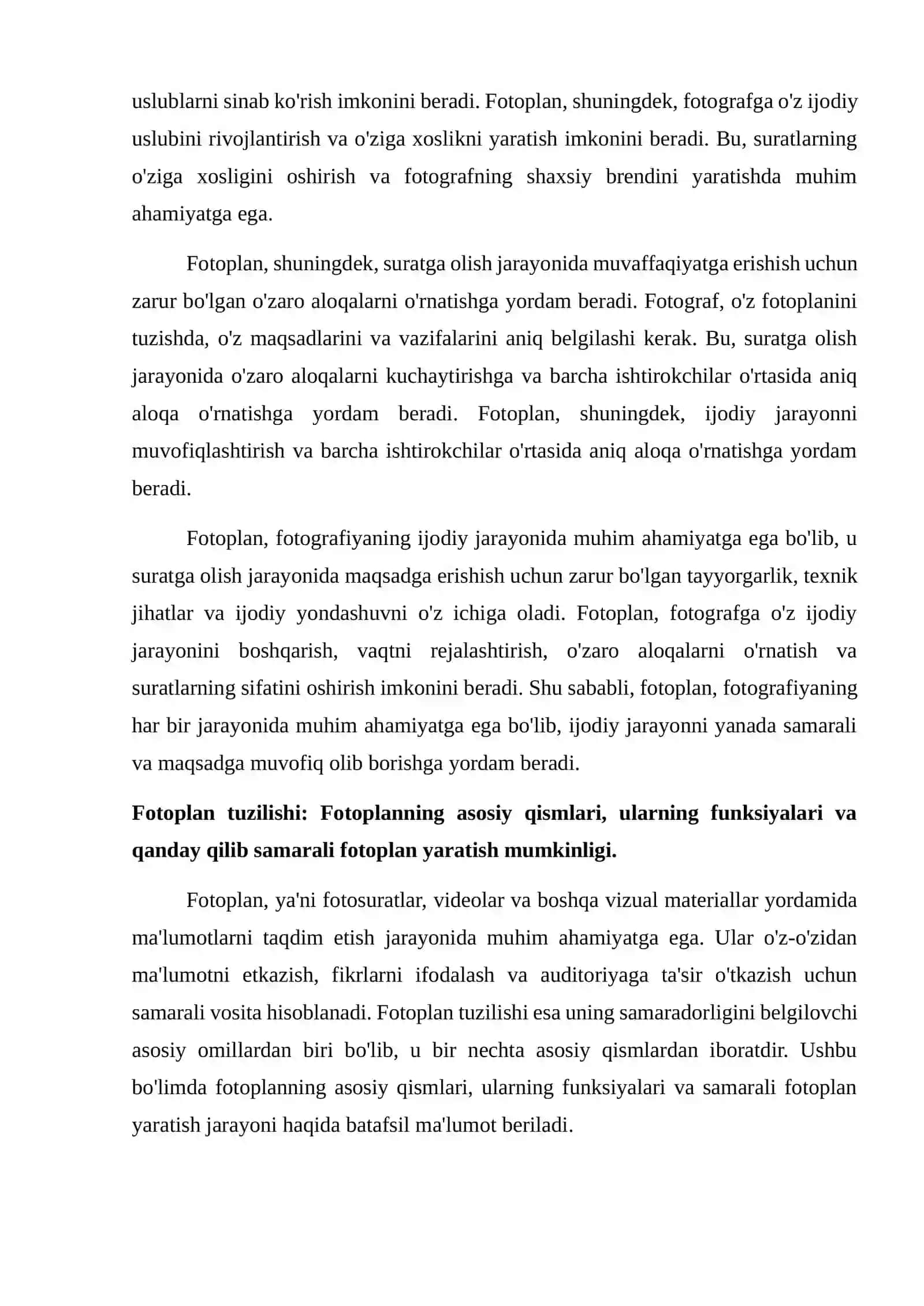 Fotoplan haqida tushuncha 4
