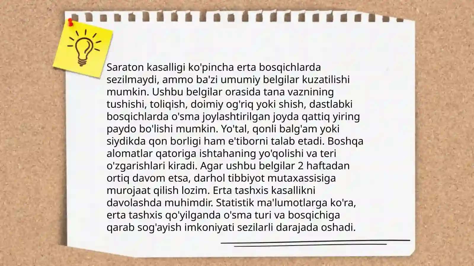 Saraton kasalliga 4