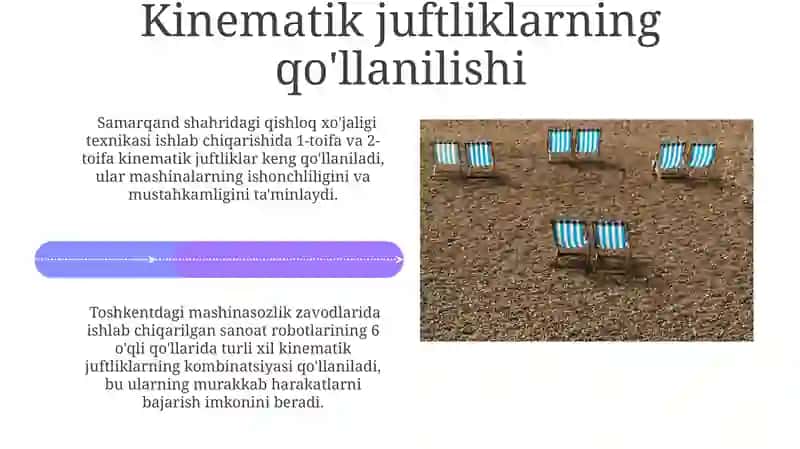 Kinematik juftlar va ularni klassifikatsiya 4