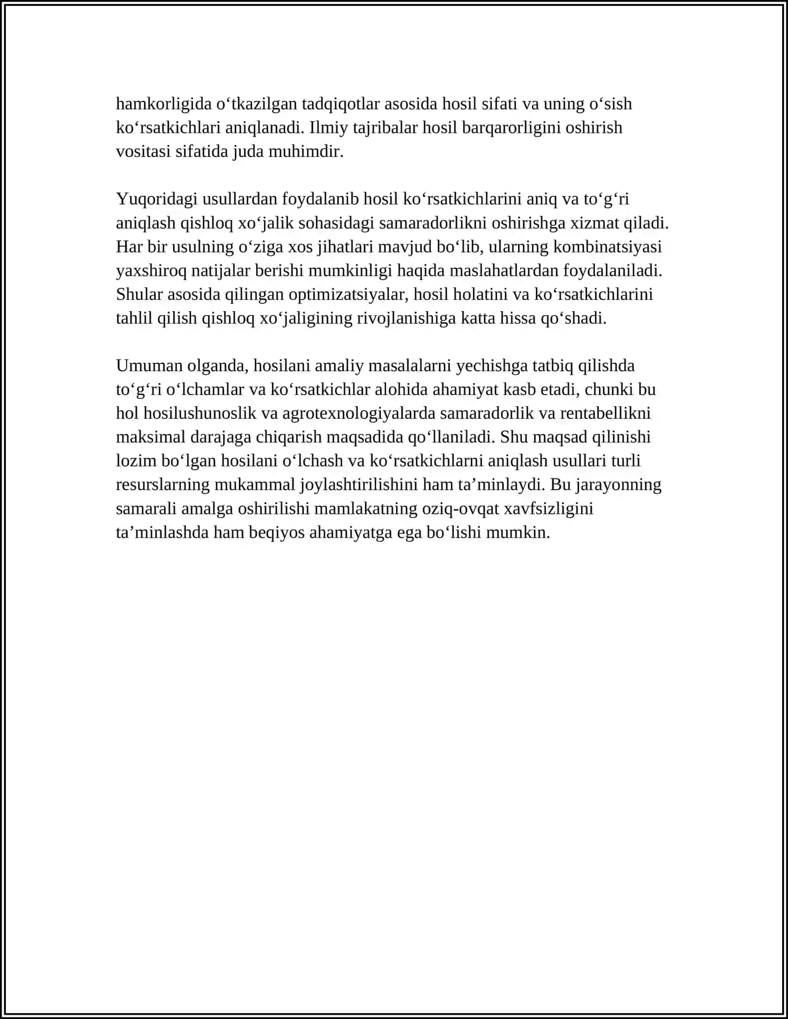 HOSILANI AMALIY MASALALARNI YECHISHGA TATBIQI 4
