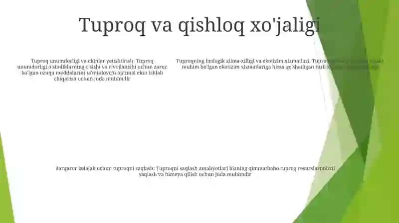 Tabiat Va Jamiyat Hayotida Tuproqning Ahamiyati 4