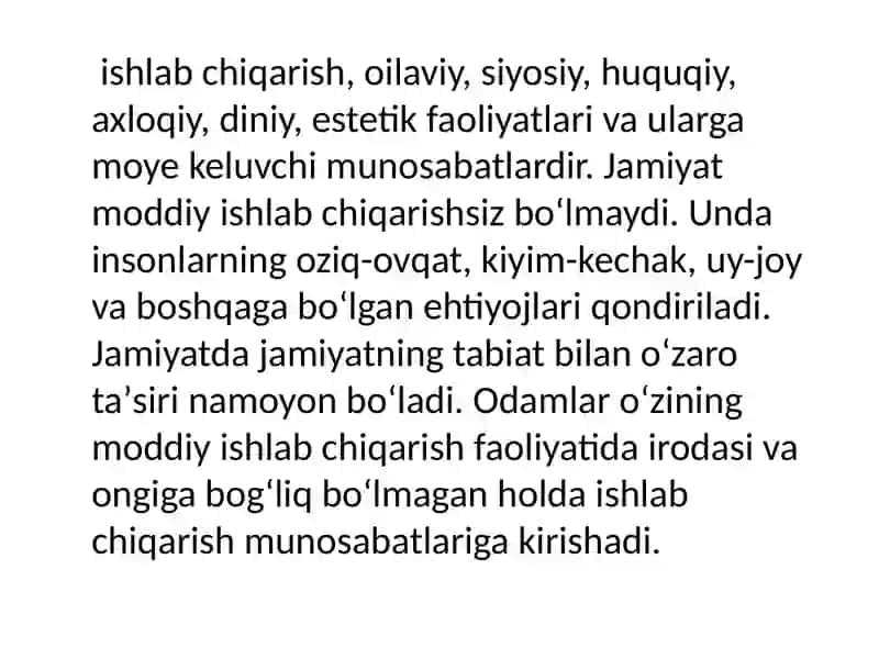 Jamiyatning ma'naviy hayoti 4