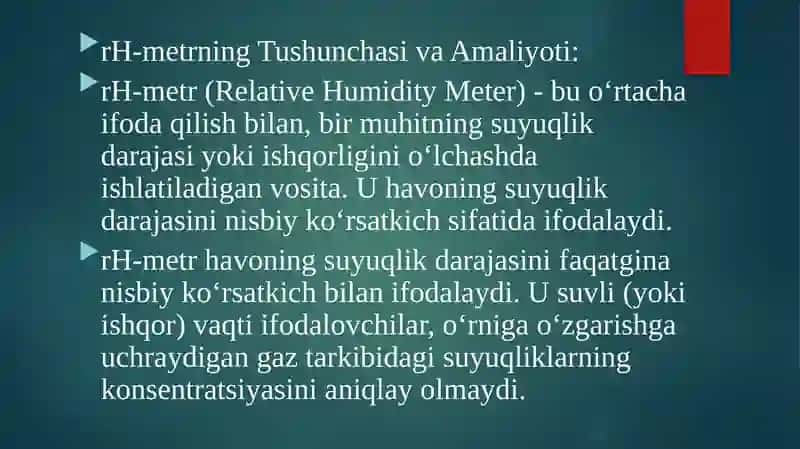 Gazlarning tarkibi tahlil qilish 4