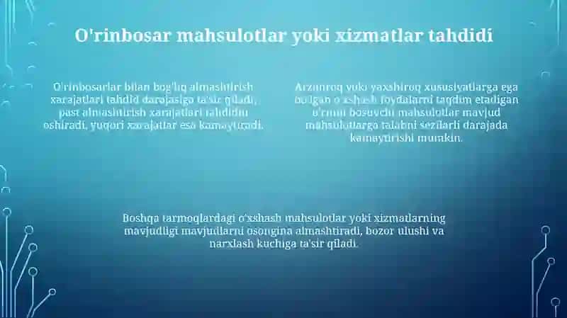 Porter, Louler nazariyasi 4