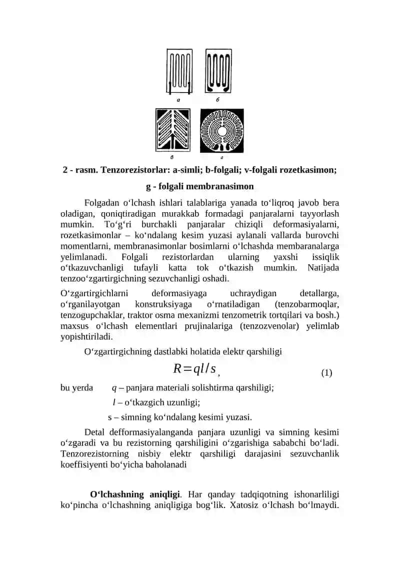 O‘LCHASH TEXNIKALARINI O‘RGANISH 4
