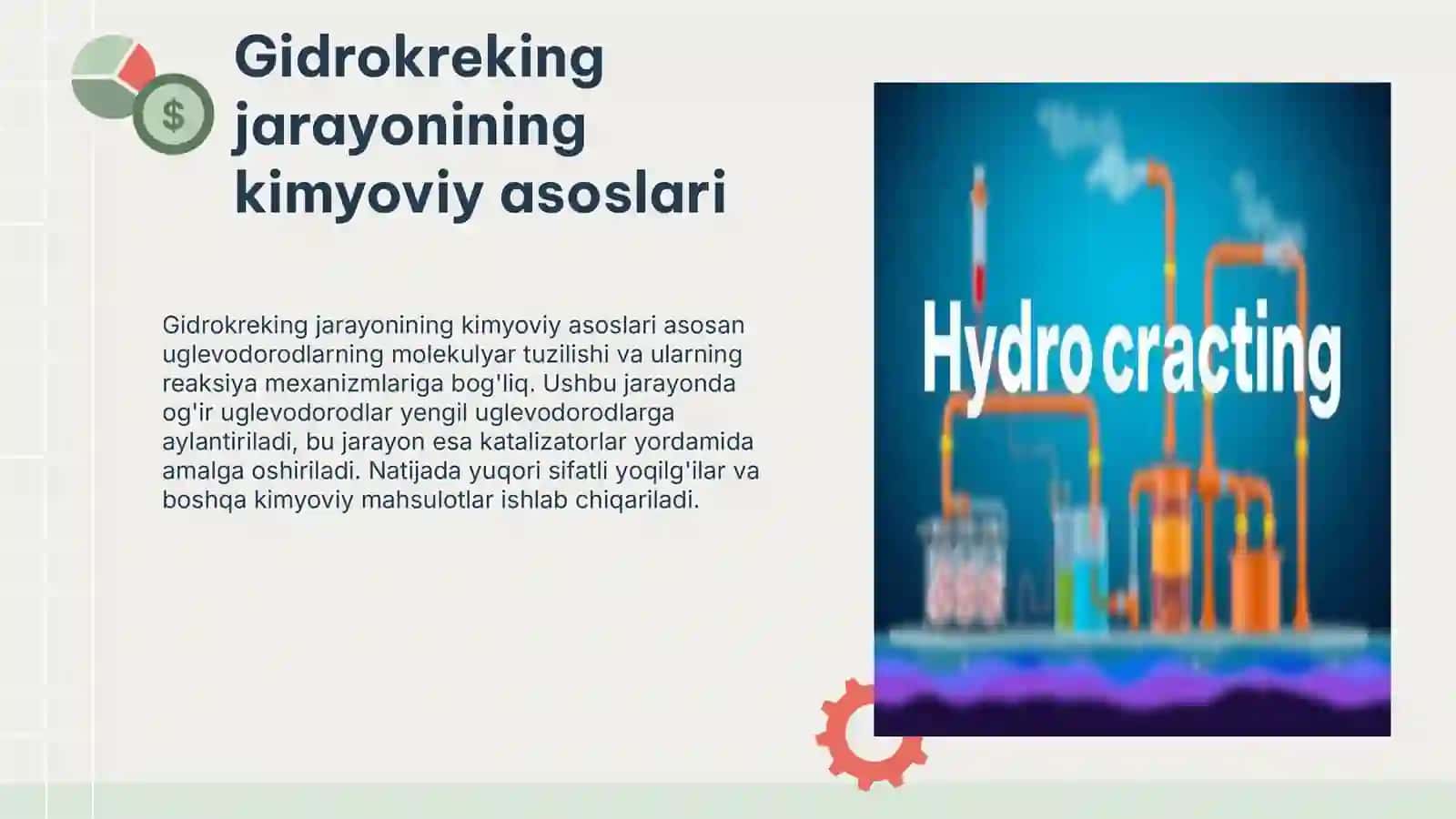 Gidrokreking jarayonini nazariy asoslari 4