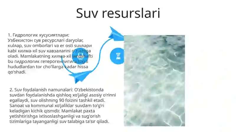Suv Resurslari Va Undan Foydalanish 4