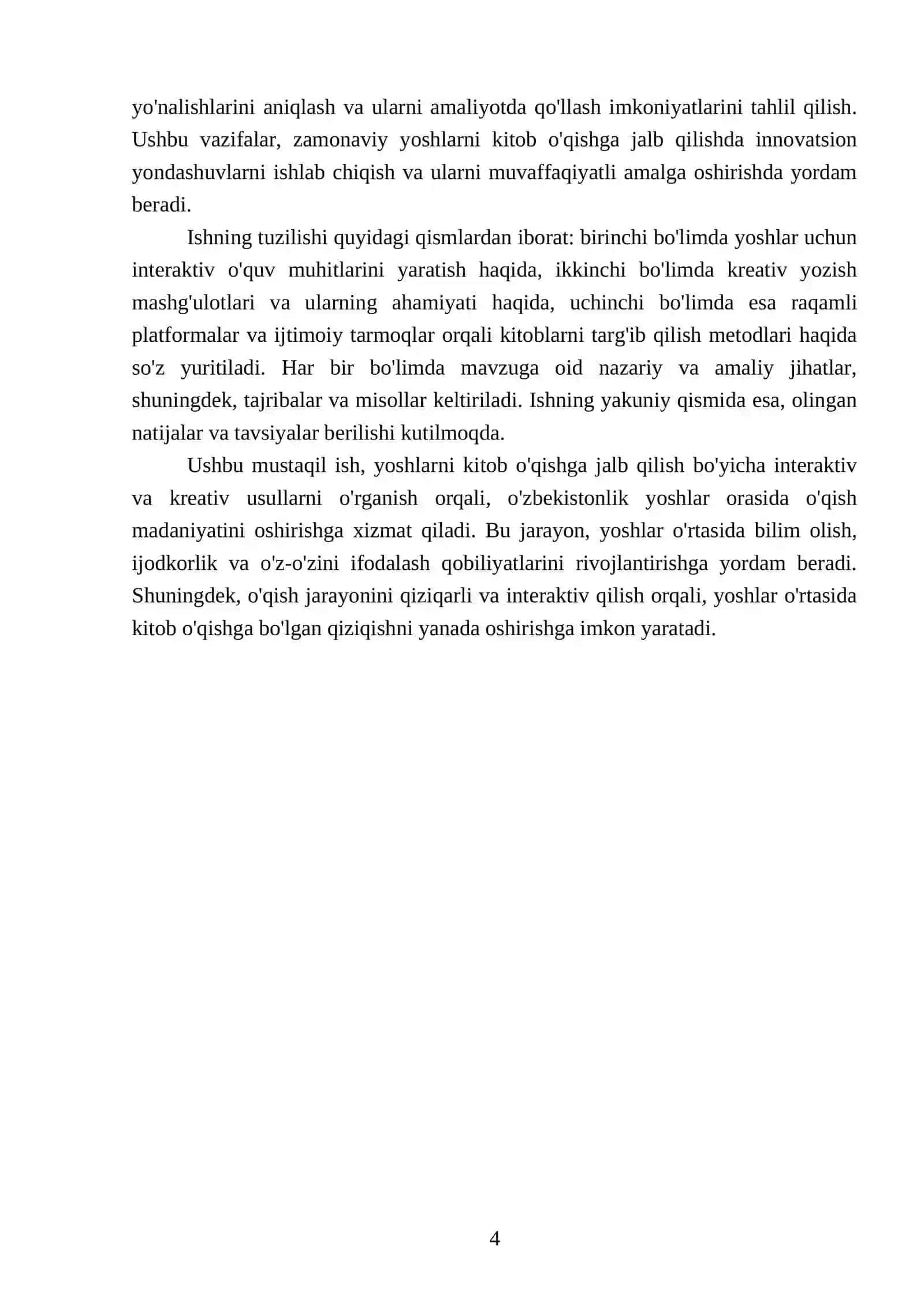 Yoshlarni kitobga jalb qilish boʻyicha interaktiv va kreativ usullari 4