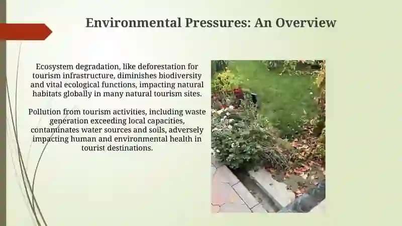 Environmental Pressure on Natural Tourism Sites 4