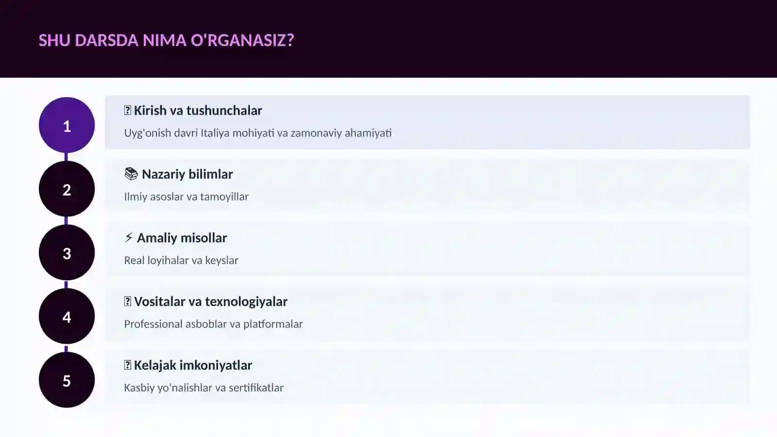 Uyg'onish davri Italiya 4