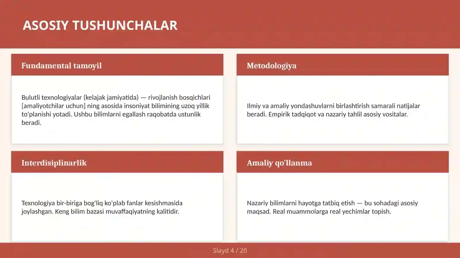 Bulutli texnologiyalar (kelajak jamiyatida) — rivojlanish bosqichlari [amaliyotchilar uchun] 4