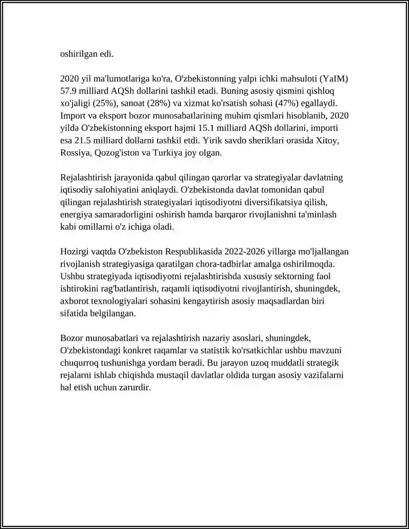 REJALASHTIRISH VA BOZOR MUNOSABATLARI 4