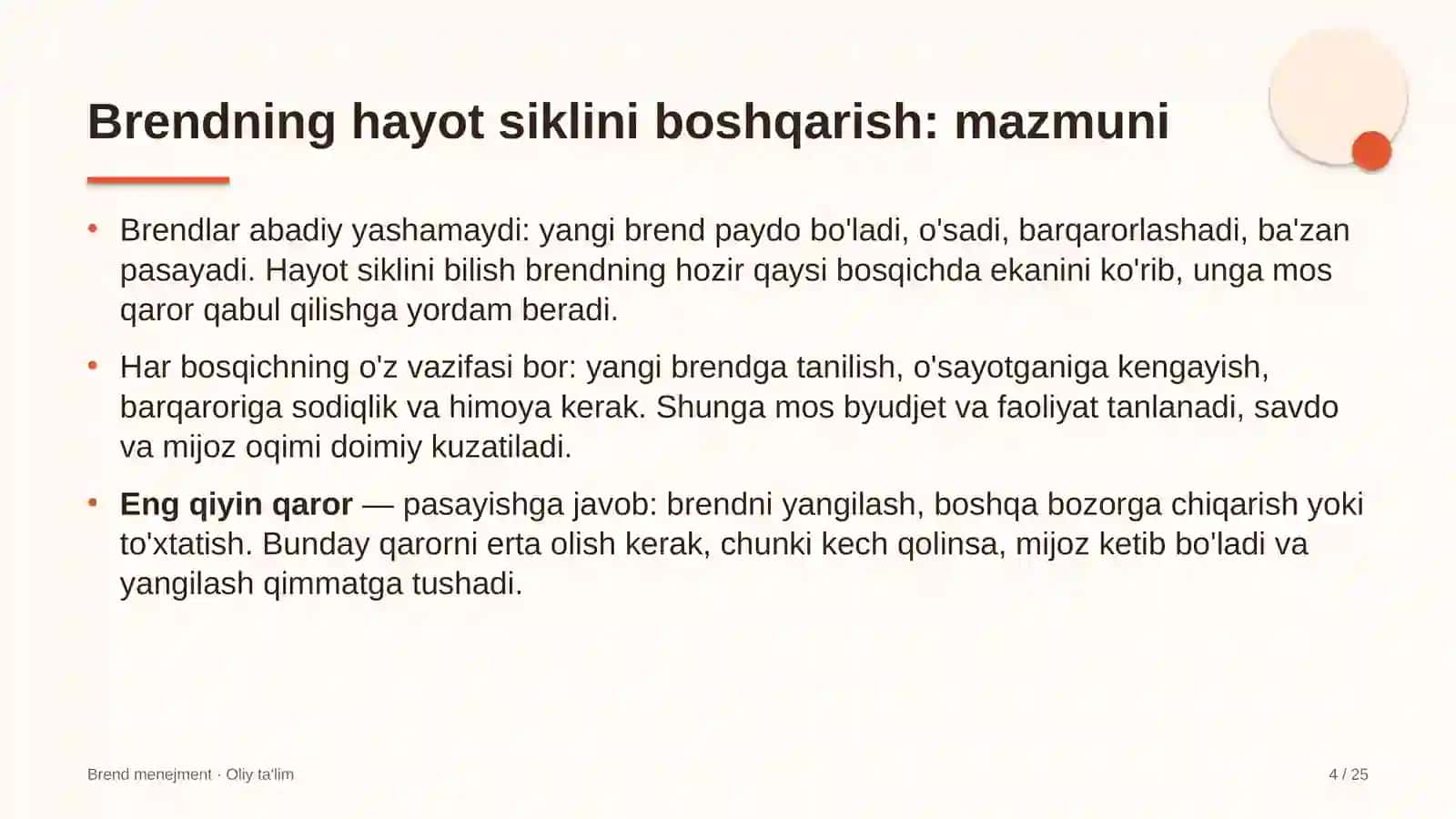 autsorsing kompaniyalarida brendning hayot siklini boshqarish 3368 4