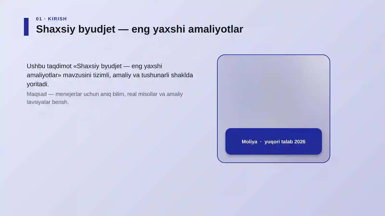 Shaxsiy byudjet — eng yaxshi amaliyotlar 4