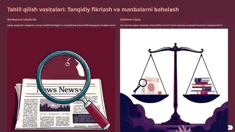 Yangiliklarni tahlil qilish va rekonstruksiya: To'liq tushunishga yo'l 4