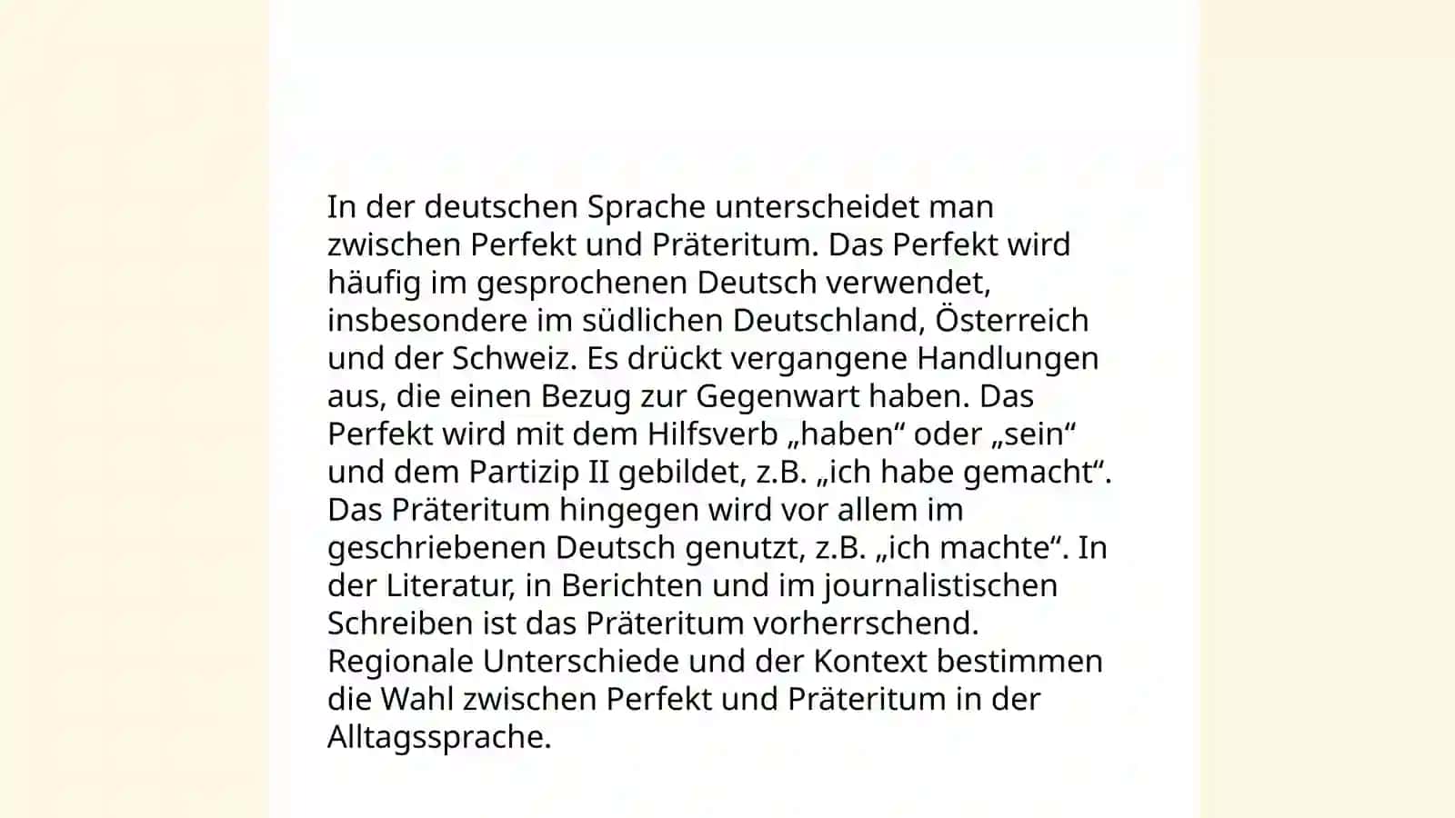 Perfekt 4