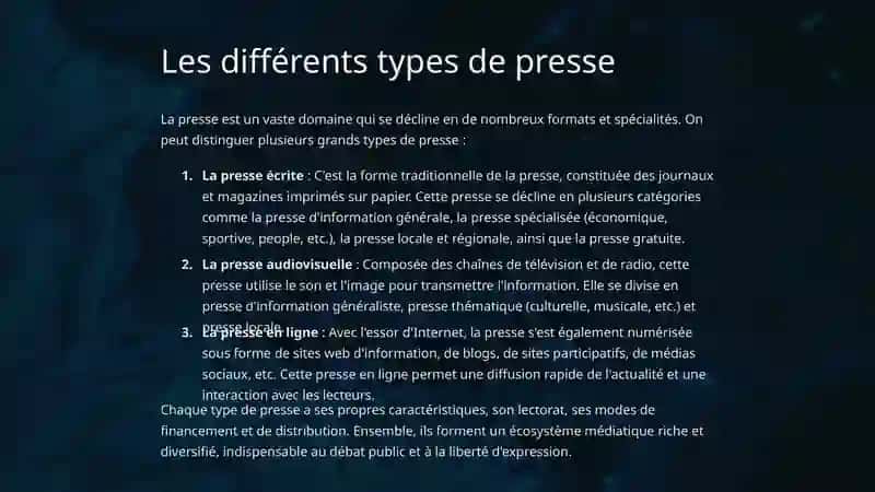 Introduction à la presse 4