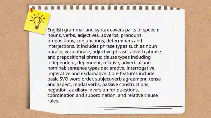 English language 4