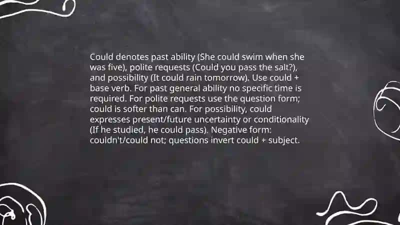Modal Verbs 4