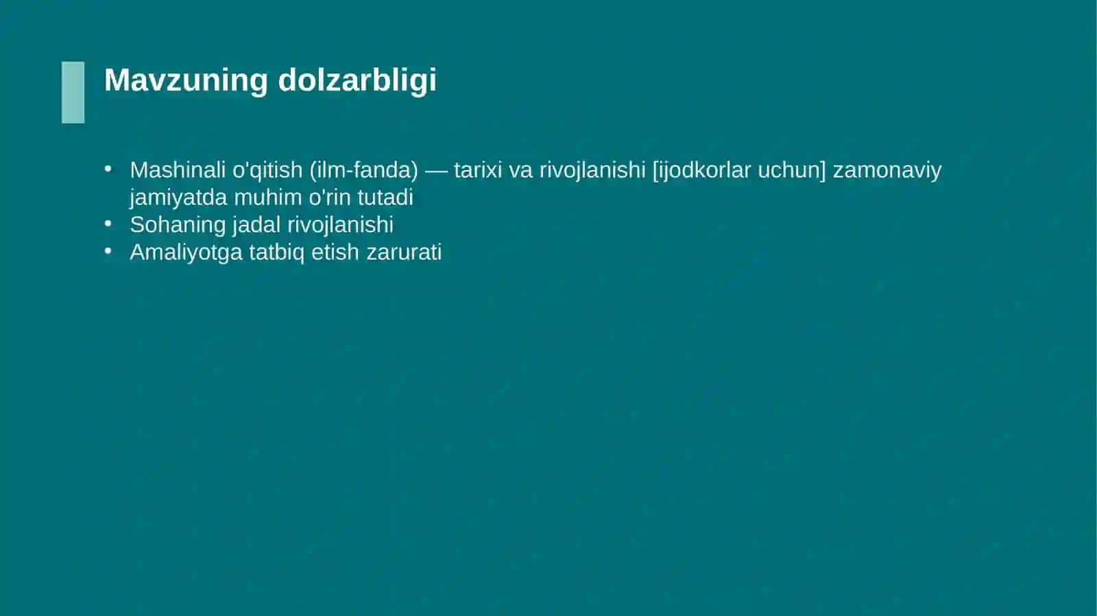 Mashinali o'qitish (ilm-fanda) — tarixi va rivojlanishi [ijodkorlar uchun] 4