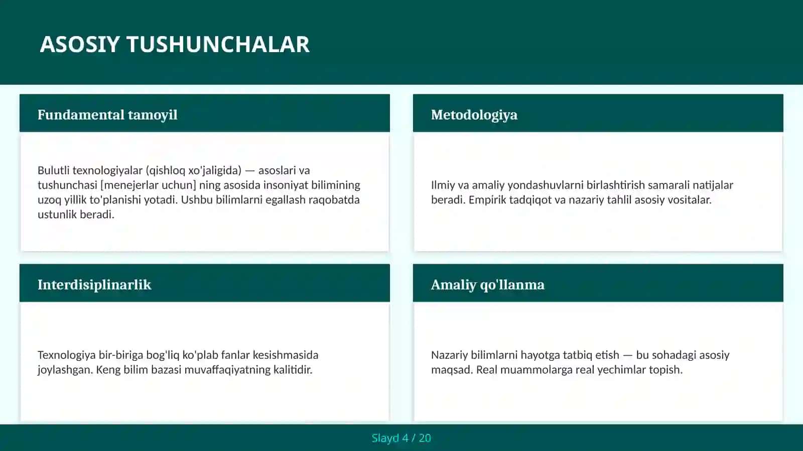 Bulutli texnologiyalar (qishloq xo'jaligida) — asoslari va tushunchasi [menejerlar uchun] 4