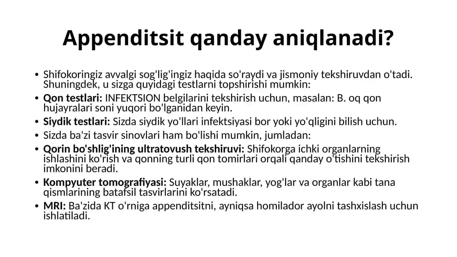 O’tkirAppenditsit 4