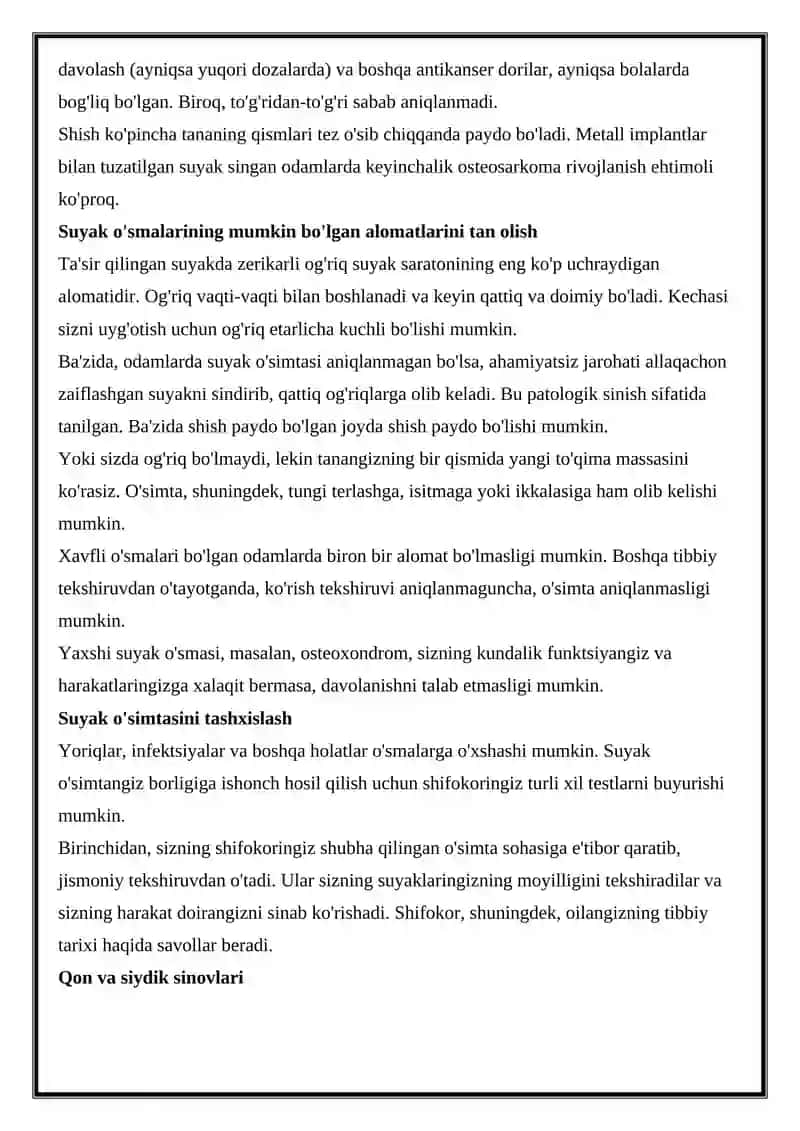 SUYAK TO’QIMASI O’SMALARI 4