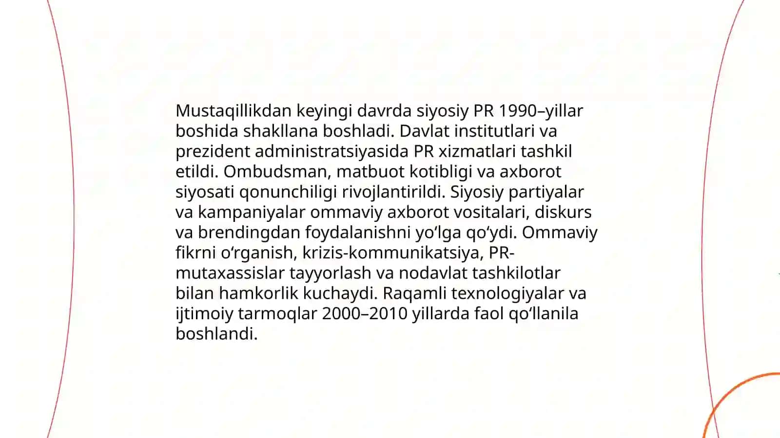 O'zbekistonda siyosiy PRning rivojlanishi 4