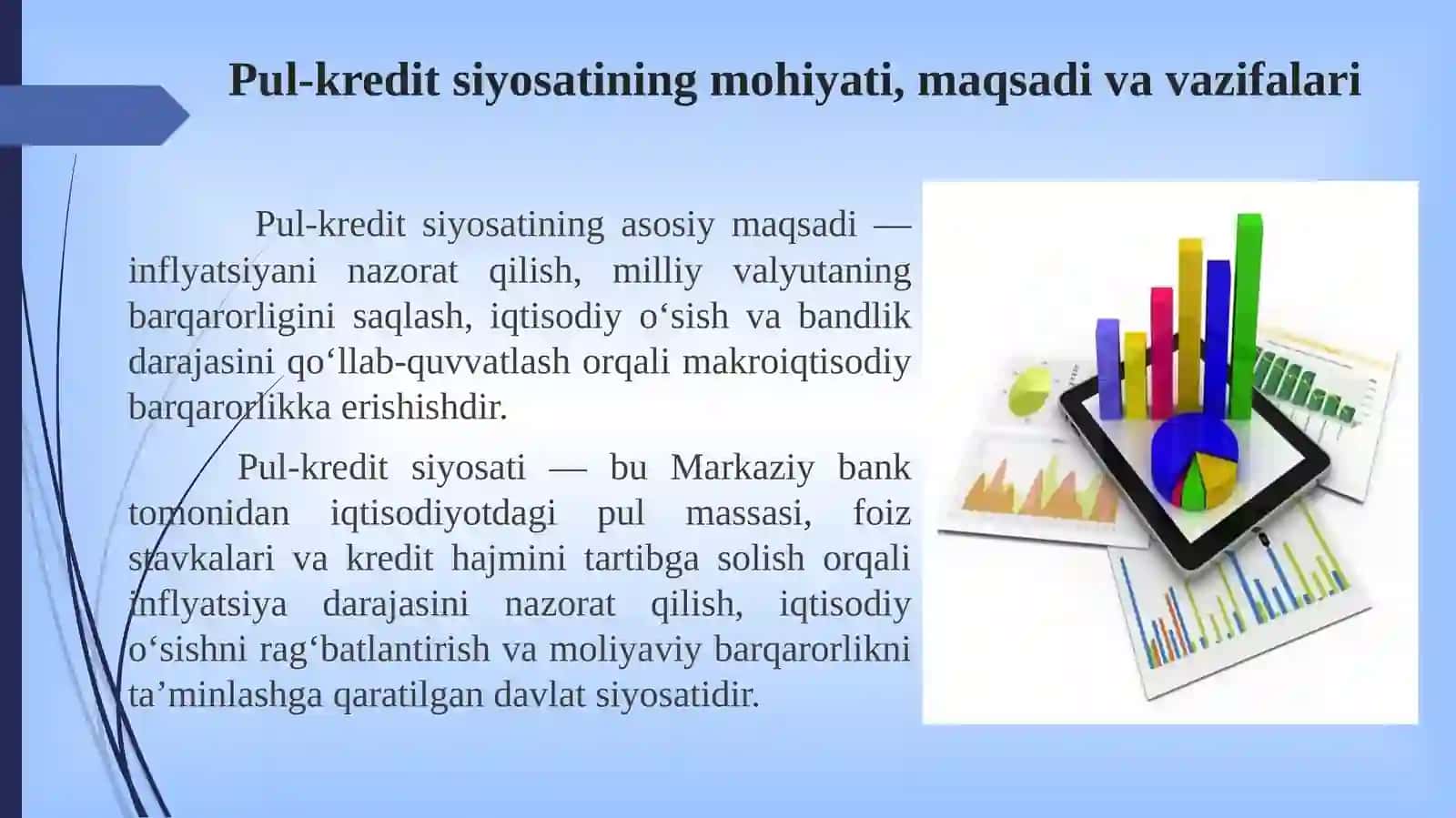 O'ZBEKISTON RESPUBLIKASIDA PUL-KREDIT SIYOSATI 4