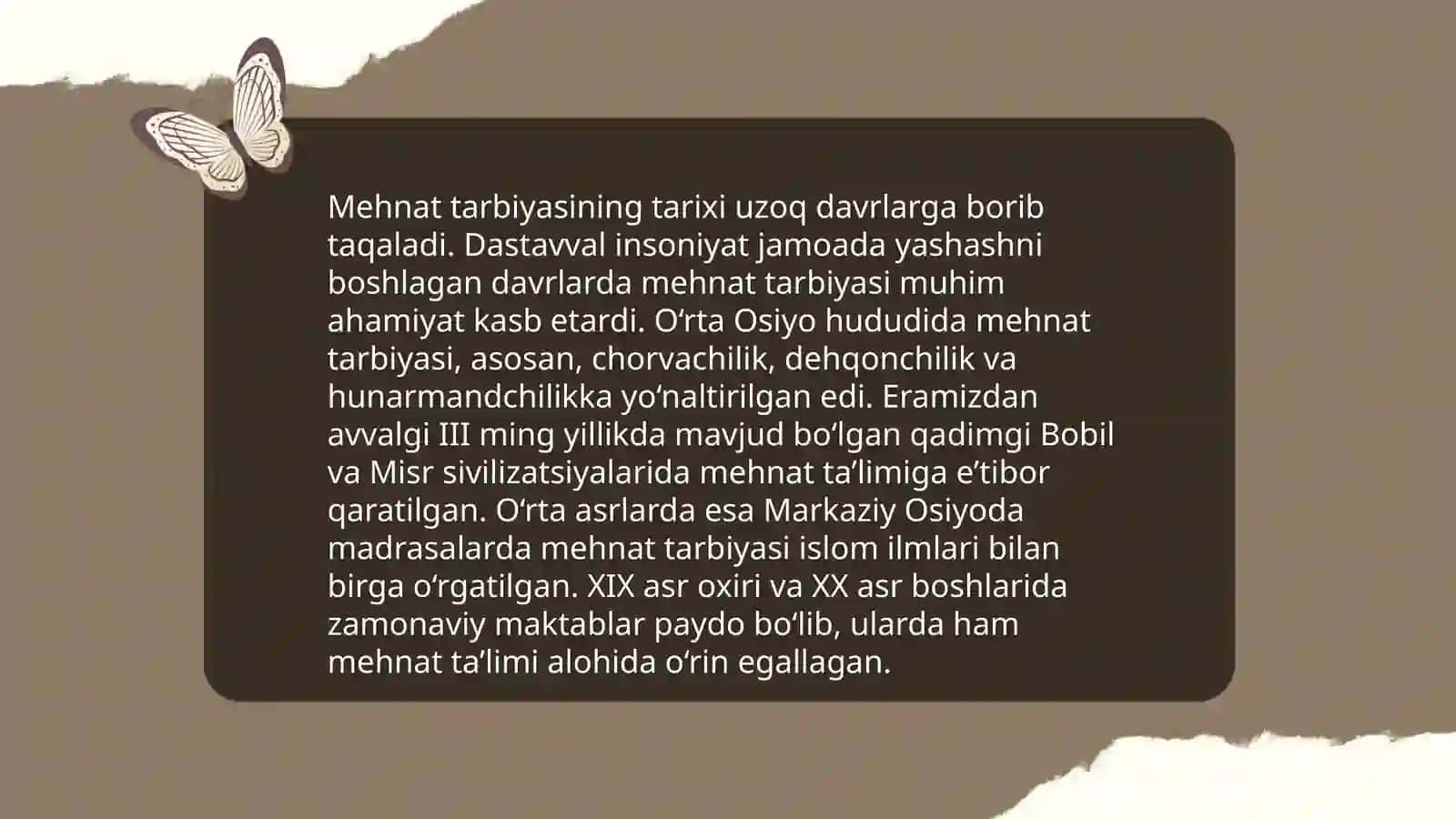 Mehnat tarbiyasining maqsadi va vazifalari 4