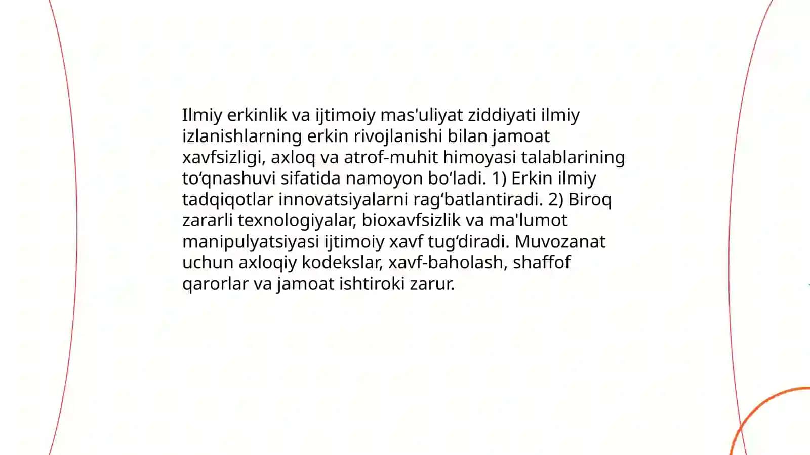 Ilmiy tadqiqotlarda axloqiy chegaralar va yuridik me'yorlar 4