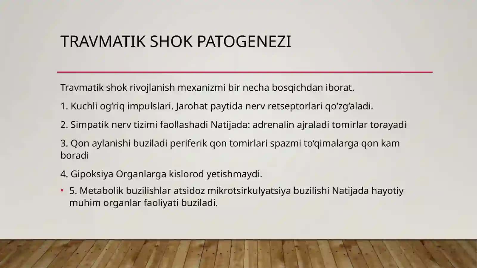 Travmatik shok 4
