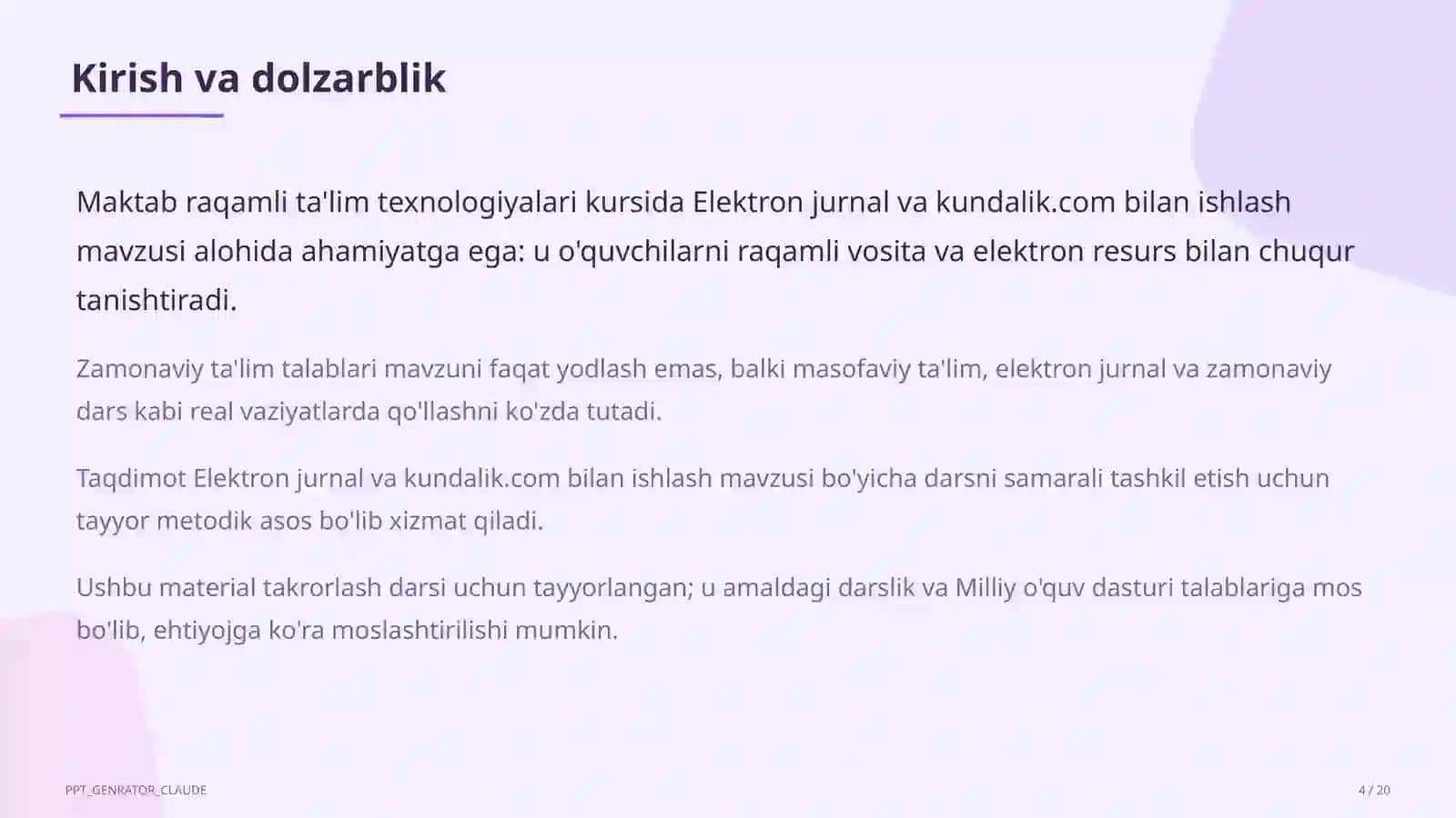 Elektron jurnal va kundalik.com bilan ishlash 4